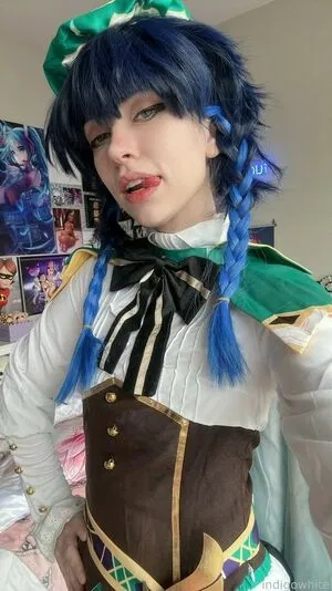 Indigo White