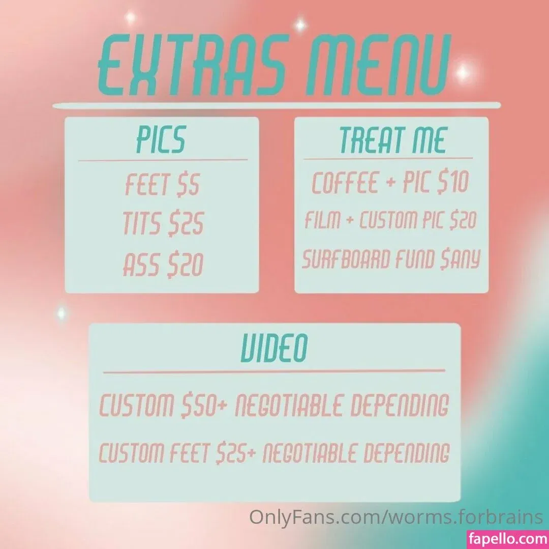 worms.forbrains Onlyfans Photo Gallery 