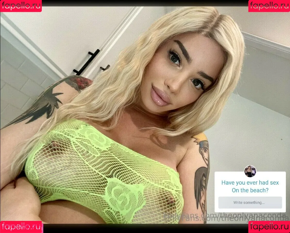 Andrea Anaconda Onlyfans Photo Gallery 