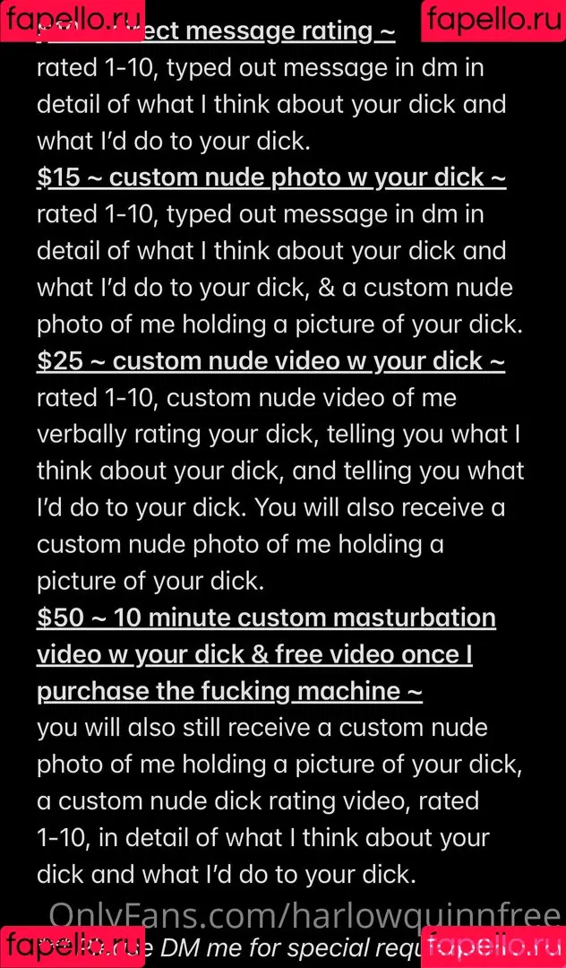 harlowquinnfree Onlyfans Photo Gallery 