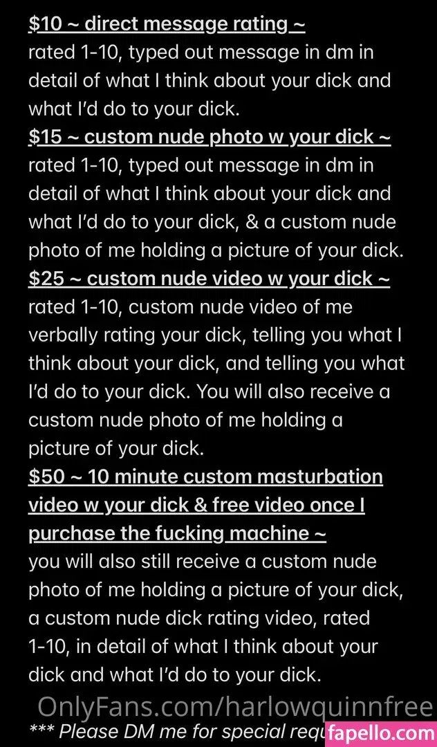 harlowquinnfree Onlyfans Photo Gallery 