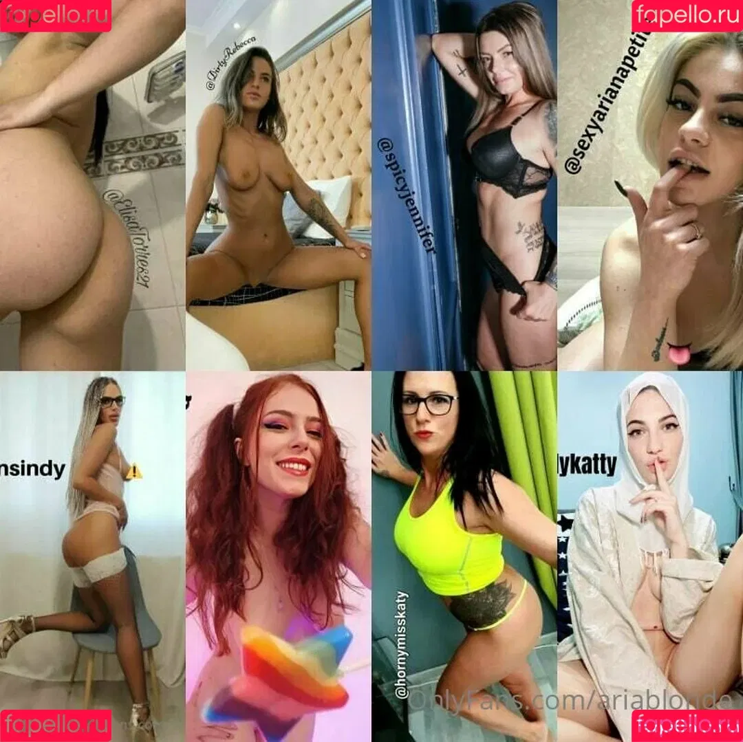 ariablonde Onlyfans Photo Gallery 