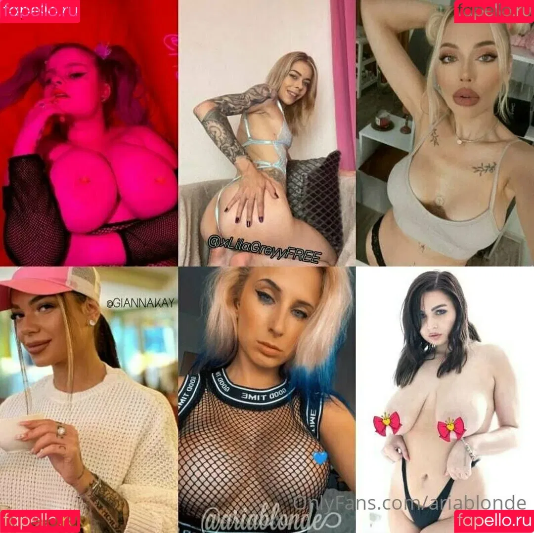 ariablonde Onlyfans Photo Gallery 