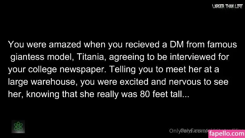 giantessclips Onlyfans Photo Gallery 