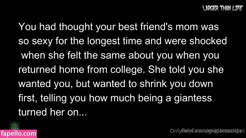 giantessclips Onlyfans Photo Gallery 