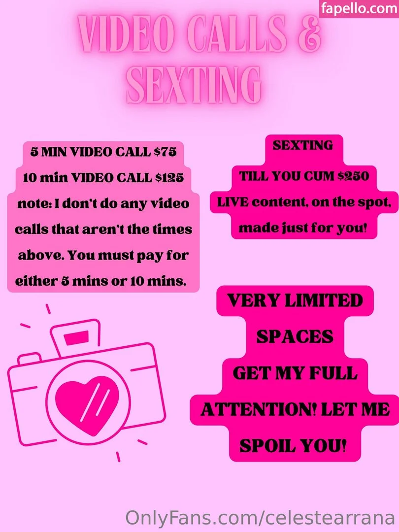 celestearrana Onlyfans Photo Gallery 