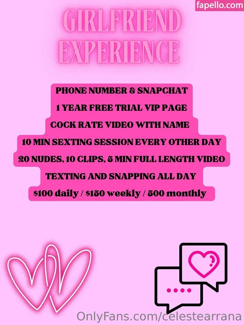 celestearrana Onlyfans Photo Gallery 