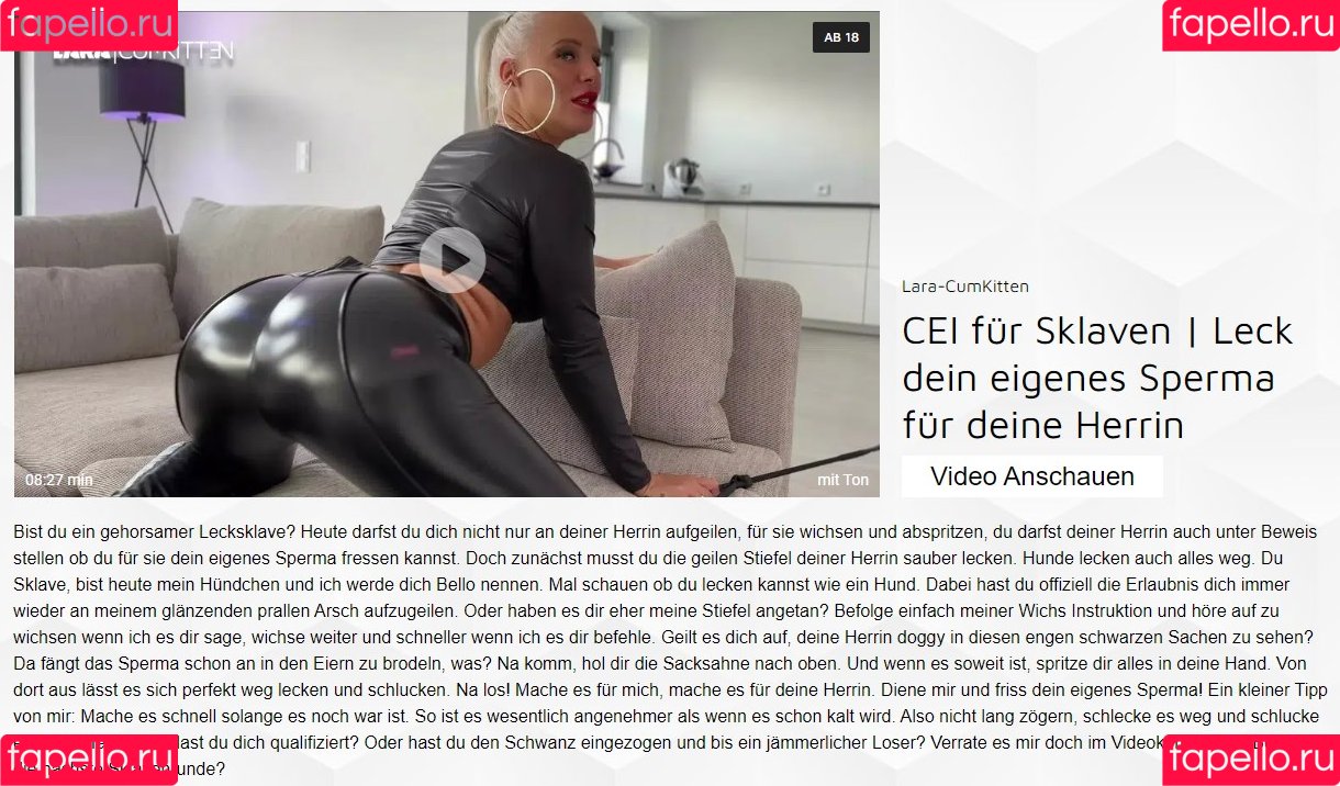 Lara Cumkitten Onlyfans Photo Gallery 