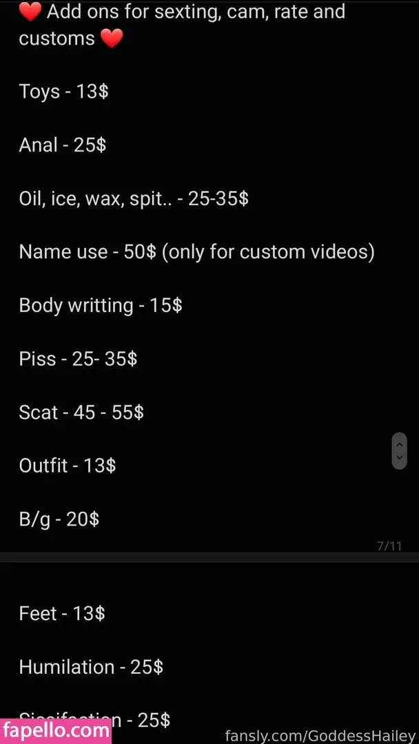 GoddessHailey Onlyfans Photo Gallery 