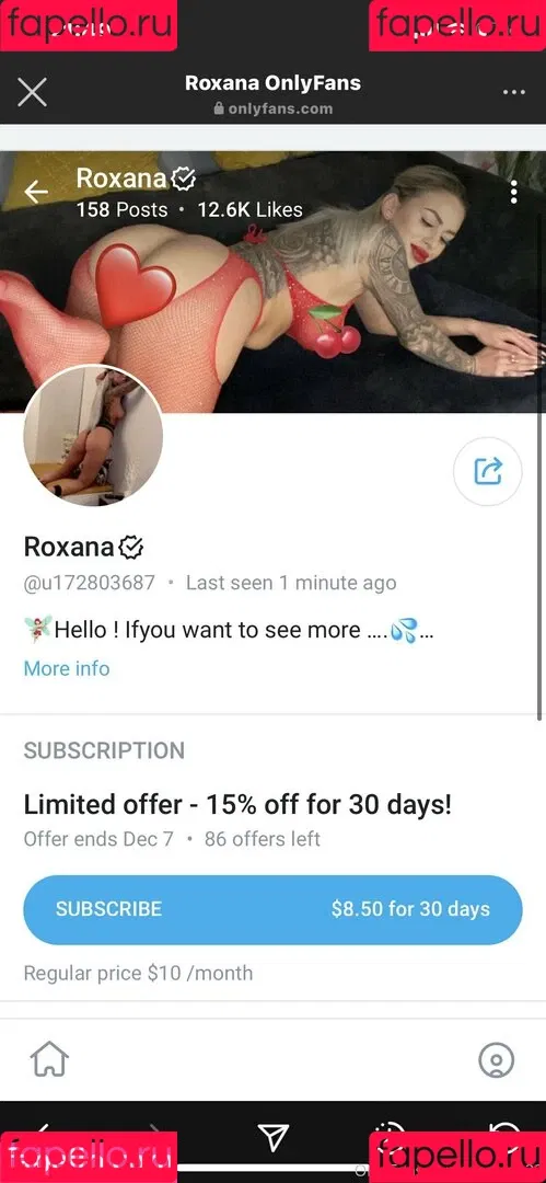 roxanaa23 Onlyfans Photo Gallery 