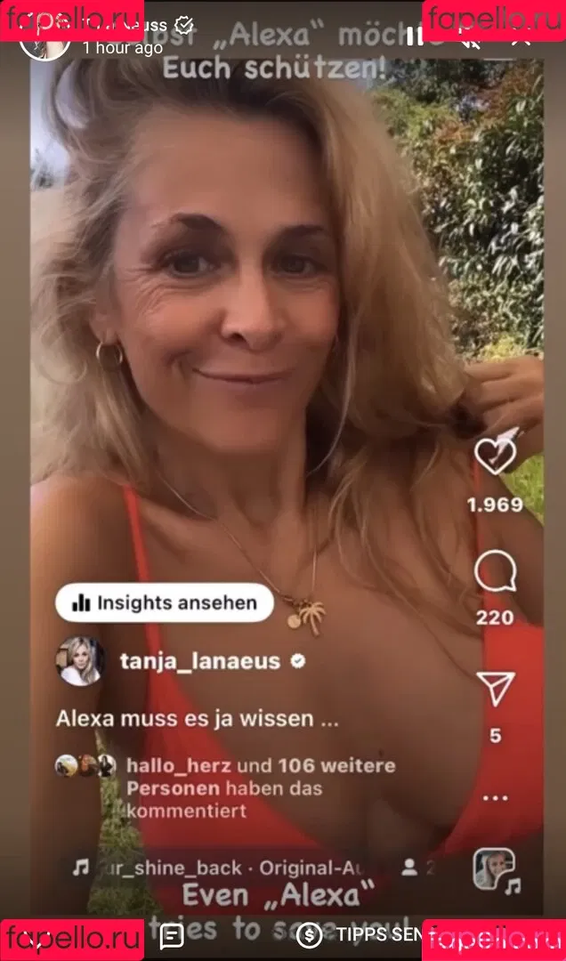 Tanja Lanäus Onlyfans Photo Gallery 