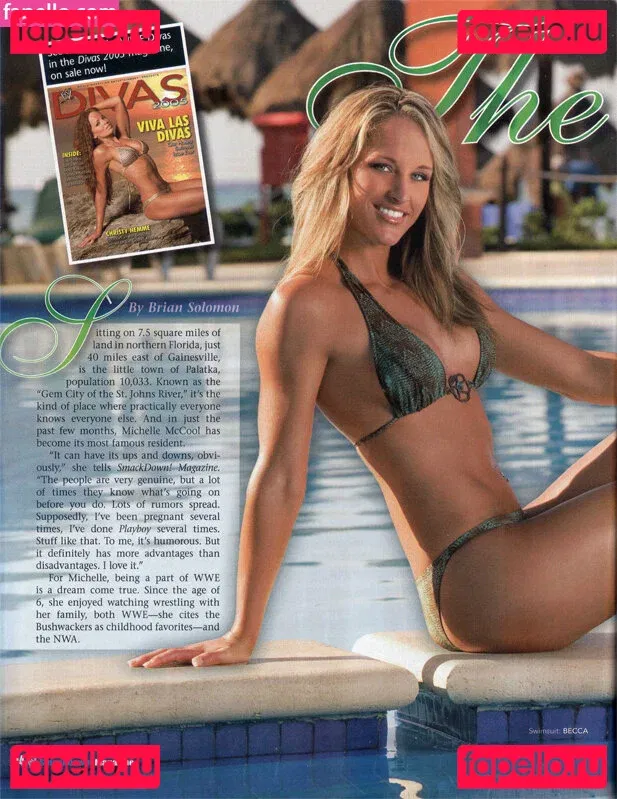 WWE Michelle McCool Onlyfans Photo Gallery 