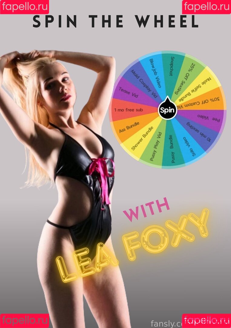 LeaFoxy Onlyfans Photo Gallery 