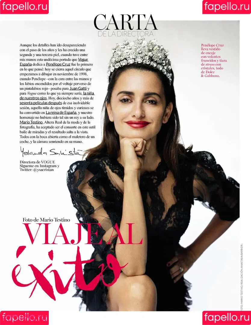 Penélope Cruz Onlyfans Photo Gallery 