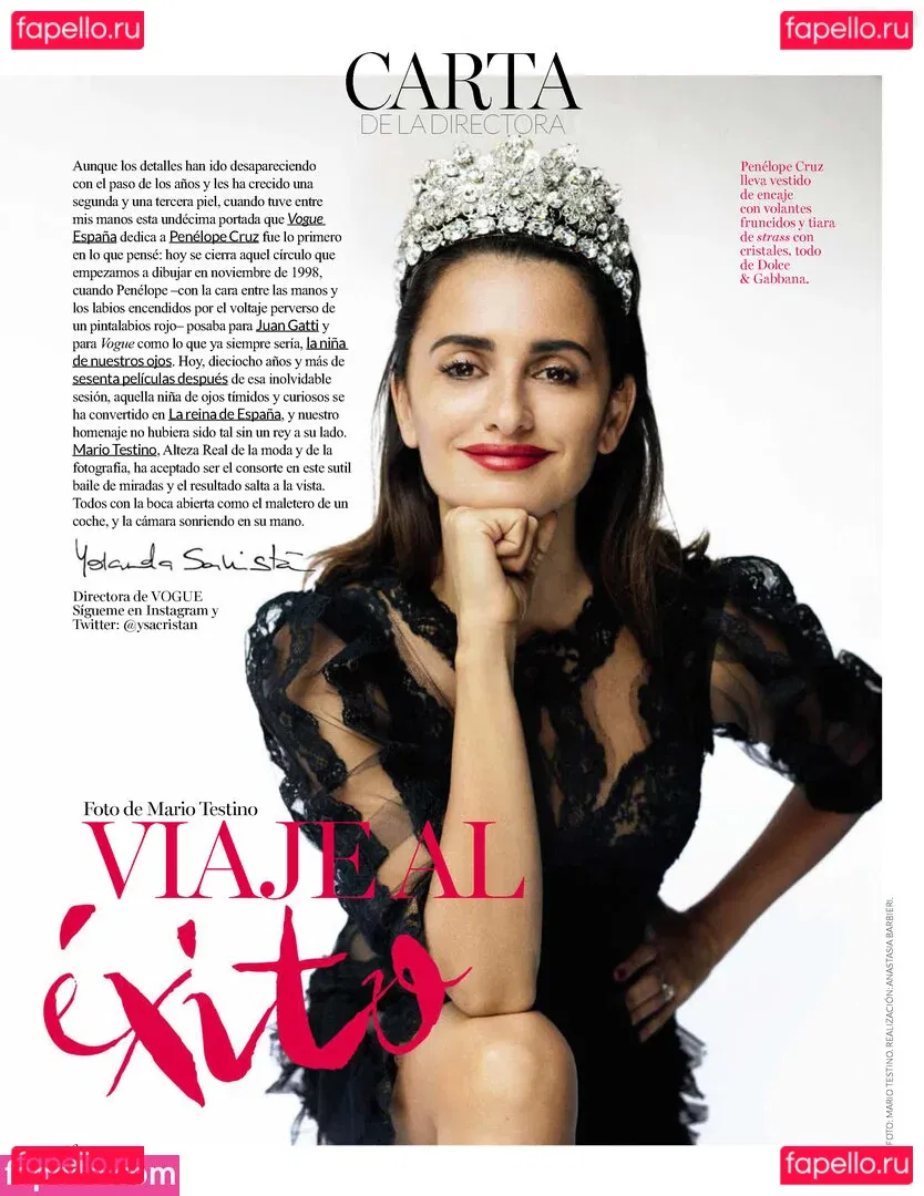Penélope Cruz Onlyfans Photo Gallery 