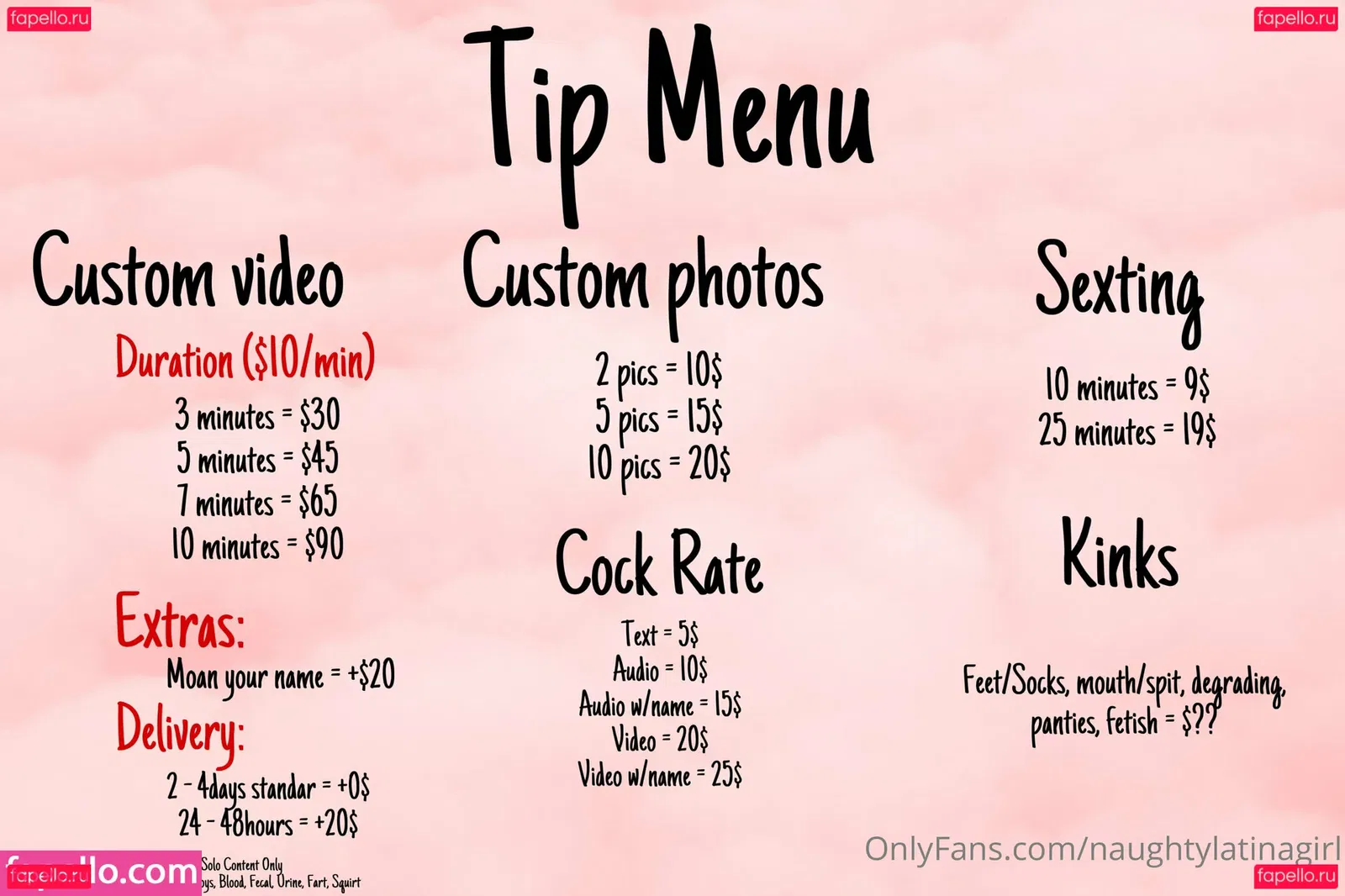 naughtylatinagirl Onlyfans Photo Gallery 