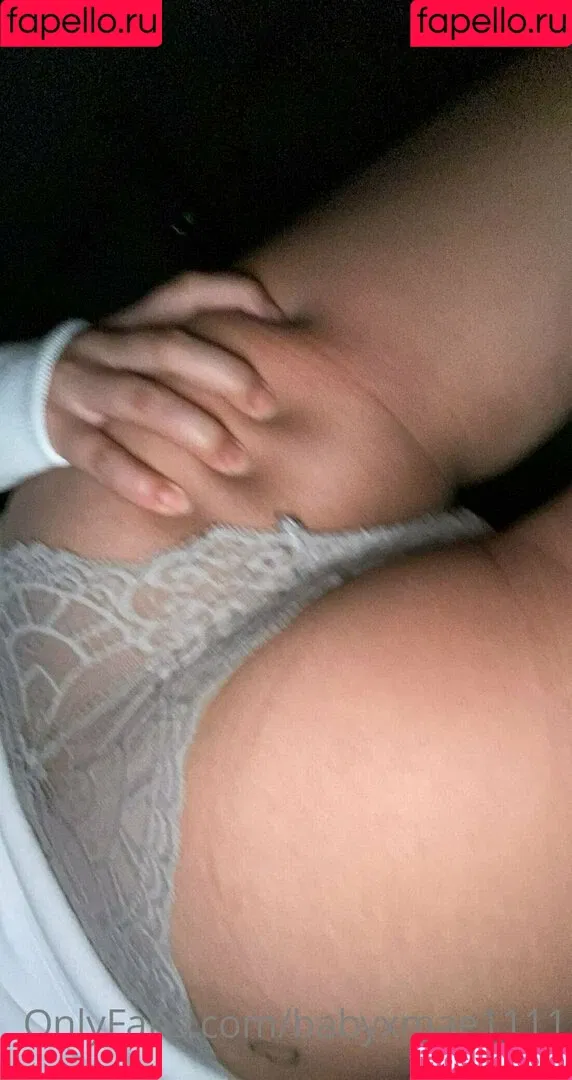 babyxmae1111 Onlyfans Photo Gallery 