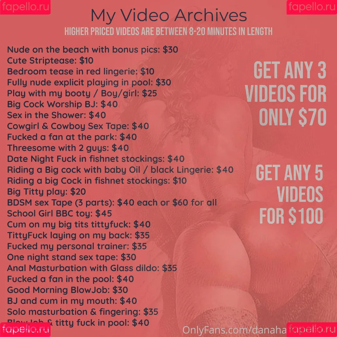 danahammofficial Onlyfans Photo Gallery 