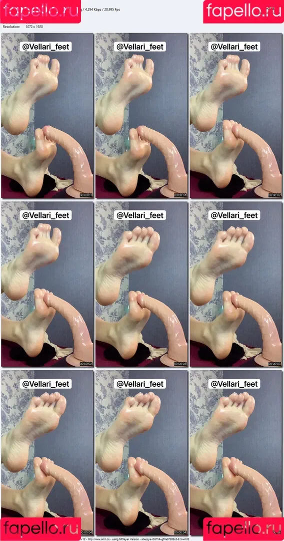 Vellari_feet Onlyfans Photo Gallery 