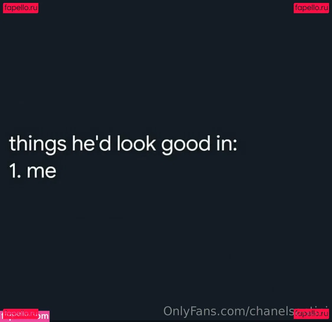 chanelsantini Onlyfans Photo Gallery 