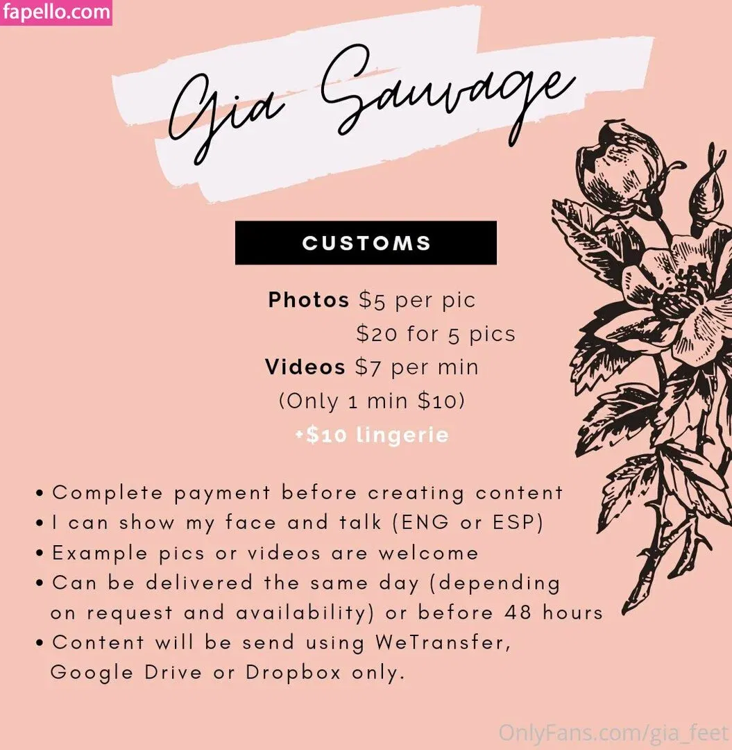 giasauvage_free Onlyfans Photo Gallery 