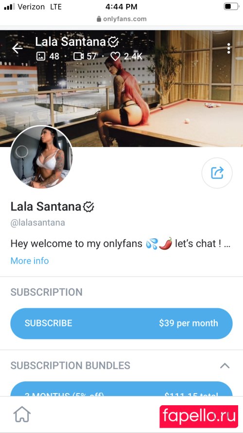 Lala Santana Nude Onlyfans Photo 3