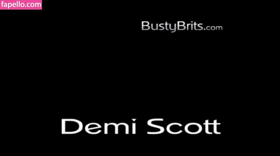Demi Scott Onlyfans Photo Gallery 