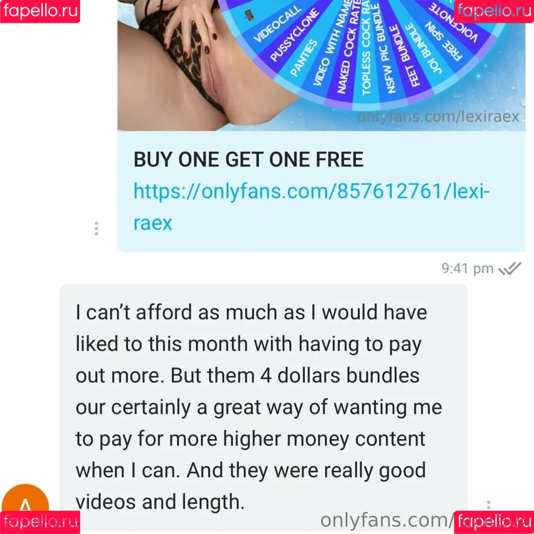 lexiraex Onlyfans Photo Gallery 