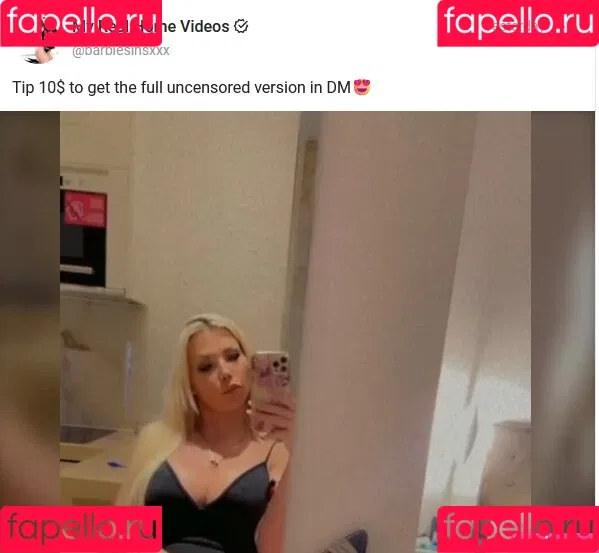 Barbie Sins Onlyfans Photo Gallery 