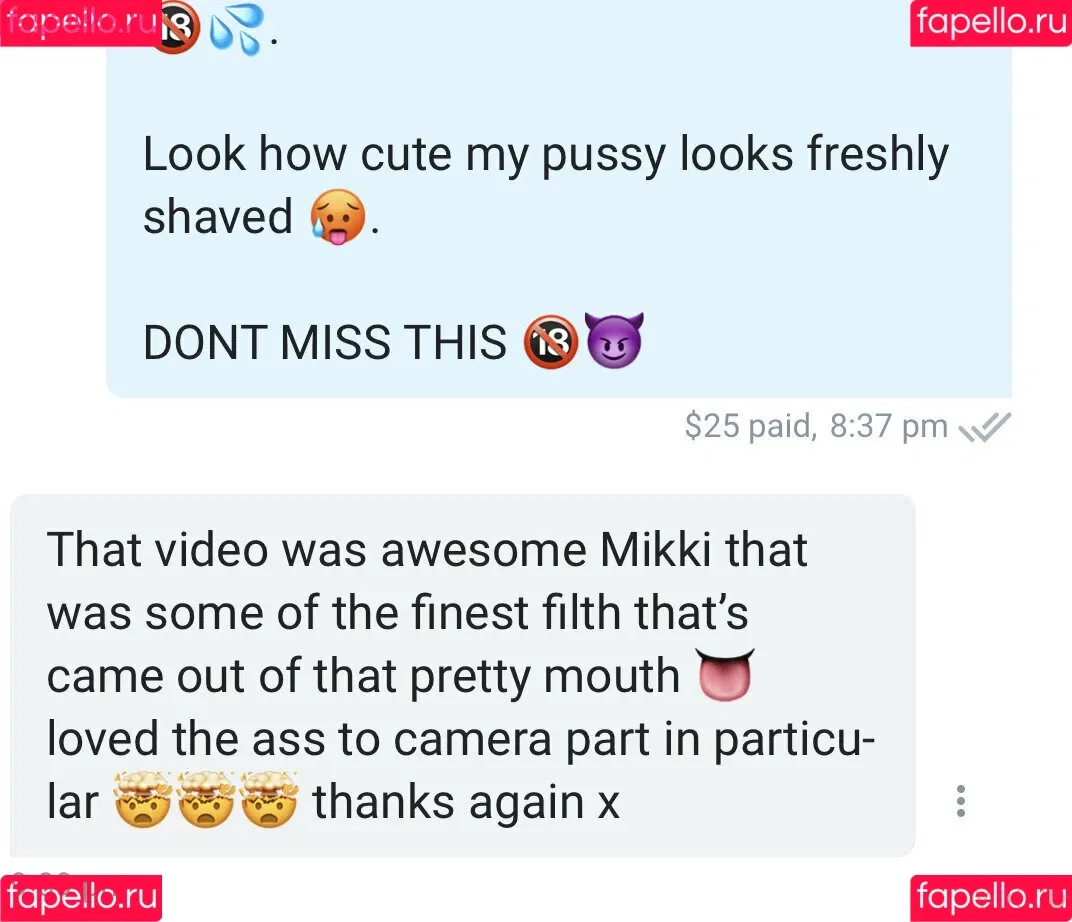 mikkib Onlyfans Photo Gallery 