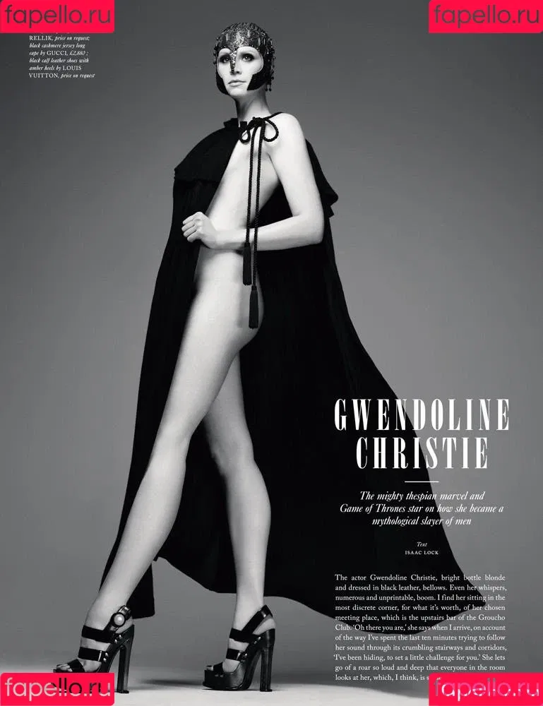 Gwendoline Christie Onlyfans Photo Gallery 