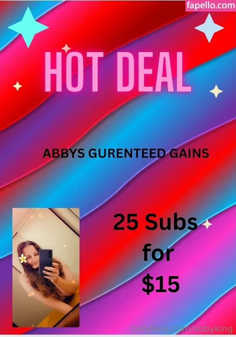 abbyking Onlyfans Photo Gallery 