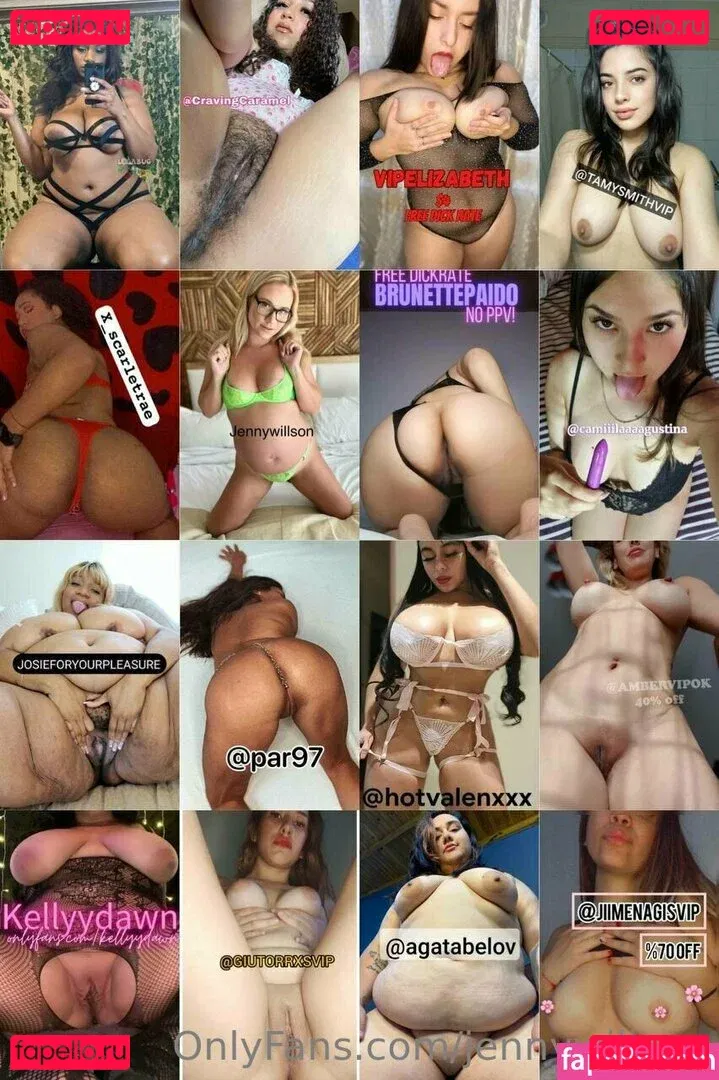 jennywillson Onlyfans Photo Gallery 