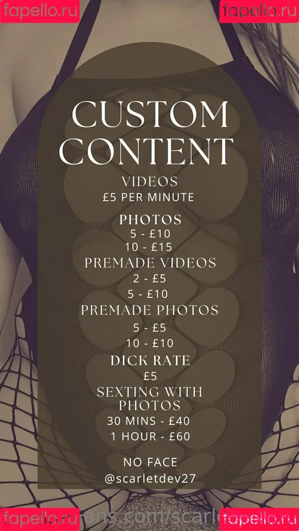 scarletdev27 Onlyfans Photo Gallery 