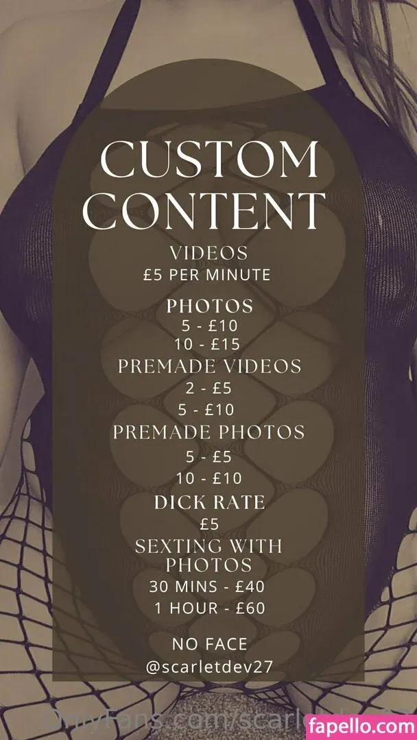 scarletdev27 Onlyfans Photo Gallery 