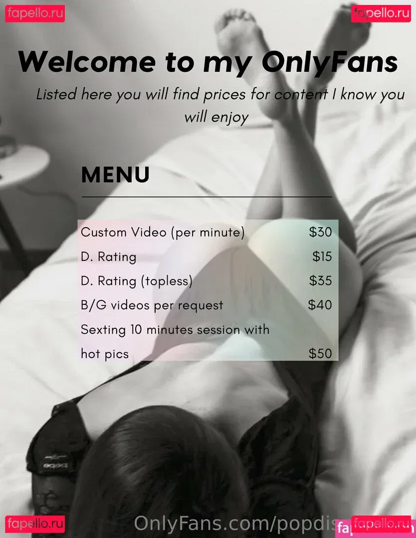 popdisastrous Onlyfans Photo Gallery 