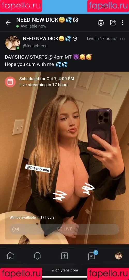 teasebreee Onlyfans Photo Gallery 