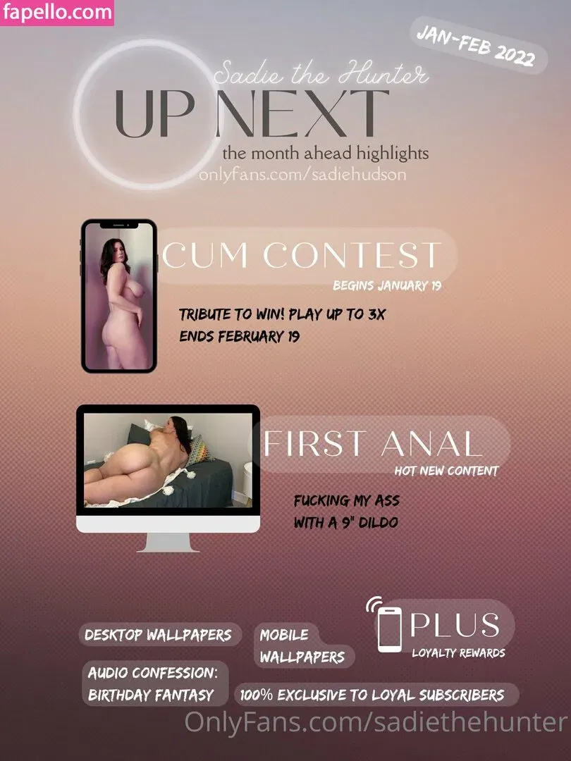 sadiethehunter Onlyfans Photo Gallery 