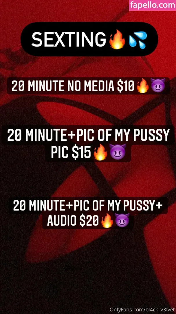 bl4ck_v3lvet Onlyfans Photo Gallery 