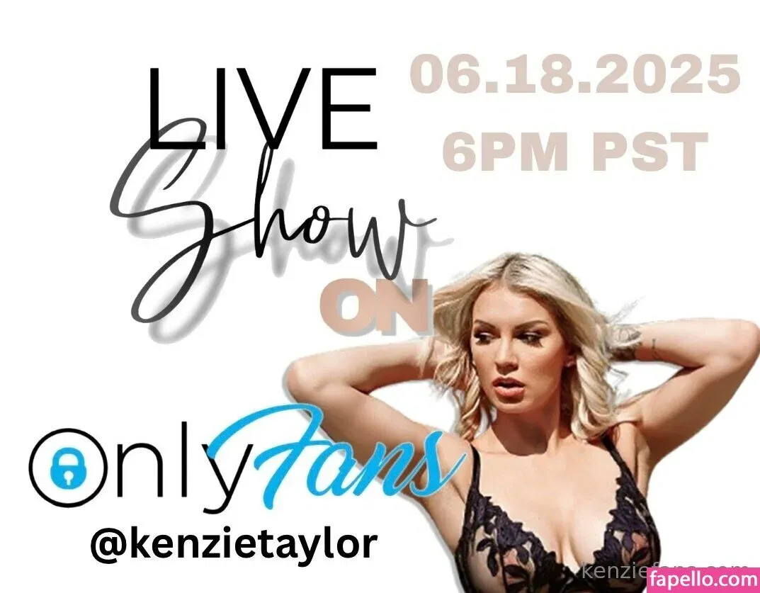 kenzietaylor Onlyfans Photo Gallery 