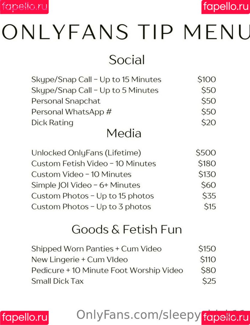 sleepychick11 Onlyfans Photo Gallery 