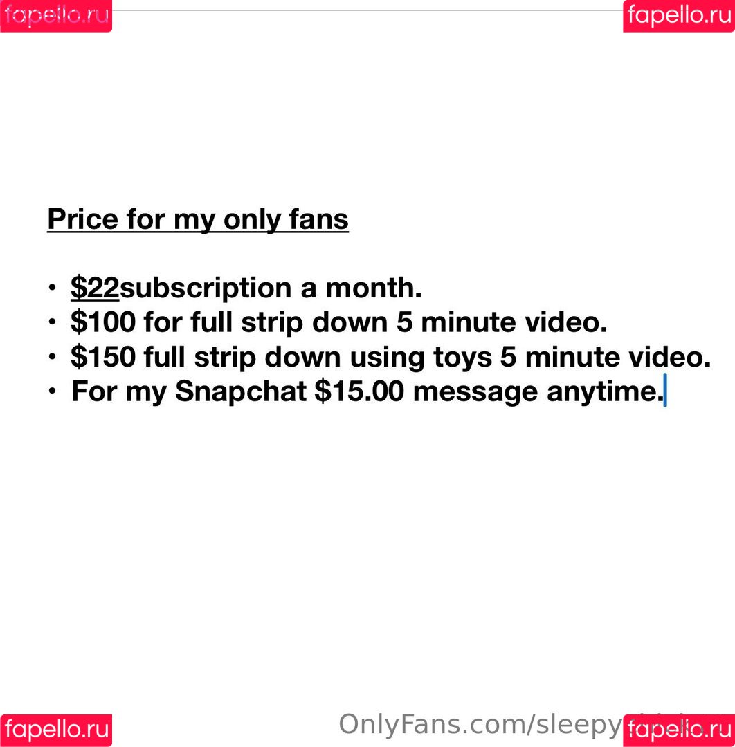 sleepychick11 Onlyfans Photo Gallery 