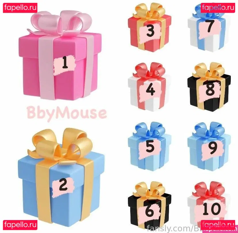 BbyMouse Onlyfans Photo Gallery 