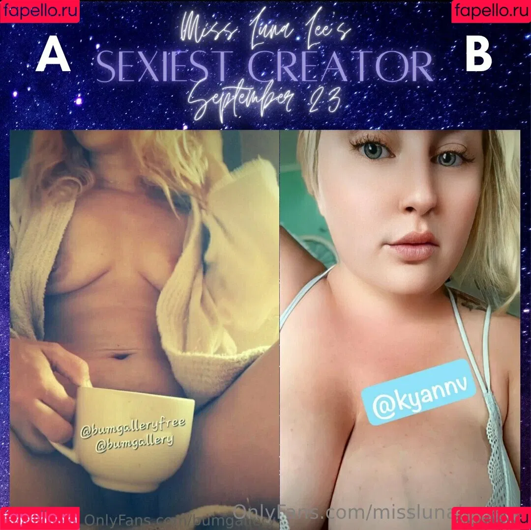 misslunaleefree Onlyfans Photo Gallery 