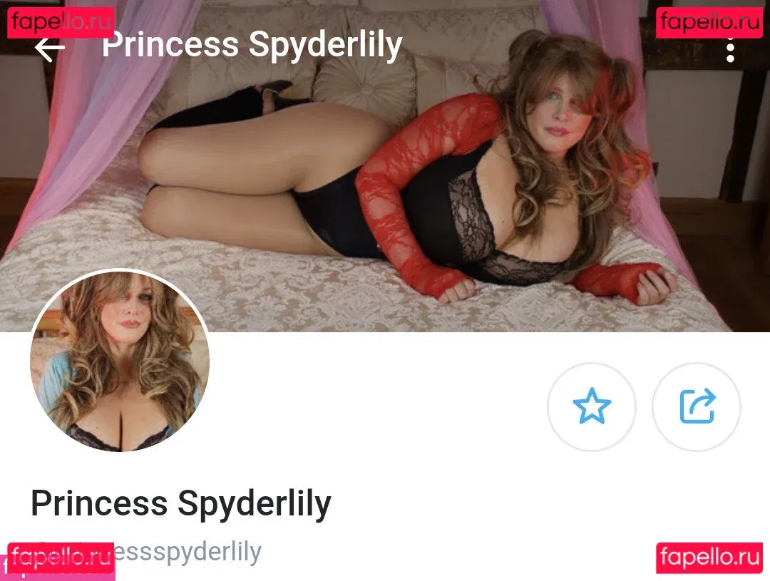 Princess Spyderlily Onlyfans Photo Gallery 