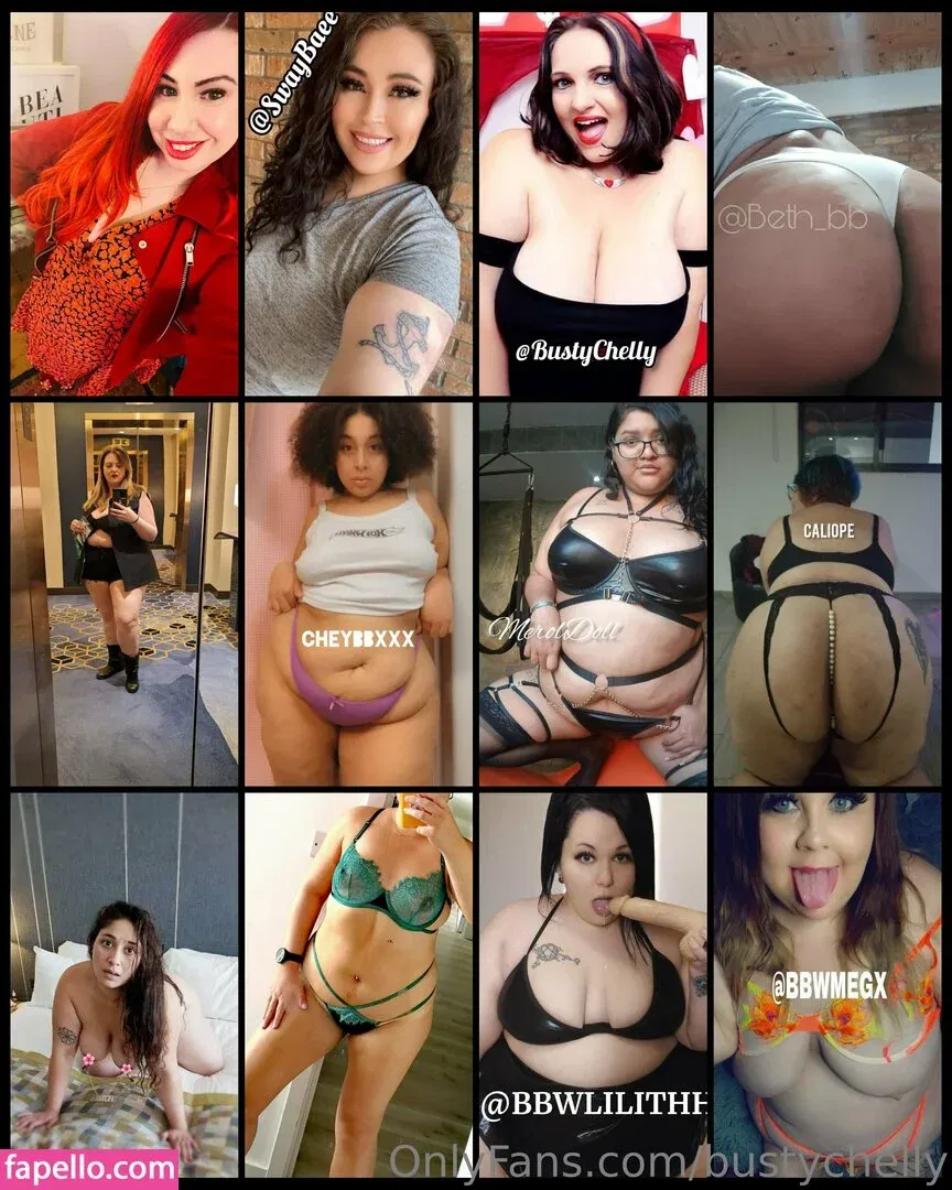 bustychelly Onlyfans Photo Gallery 