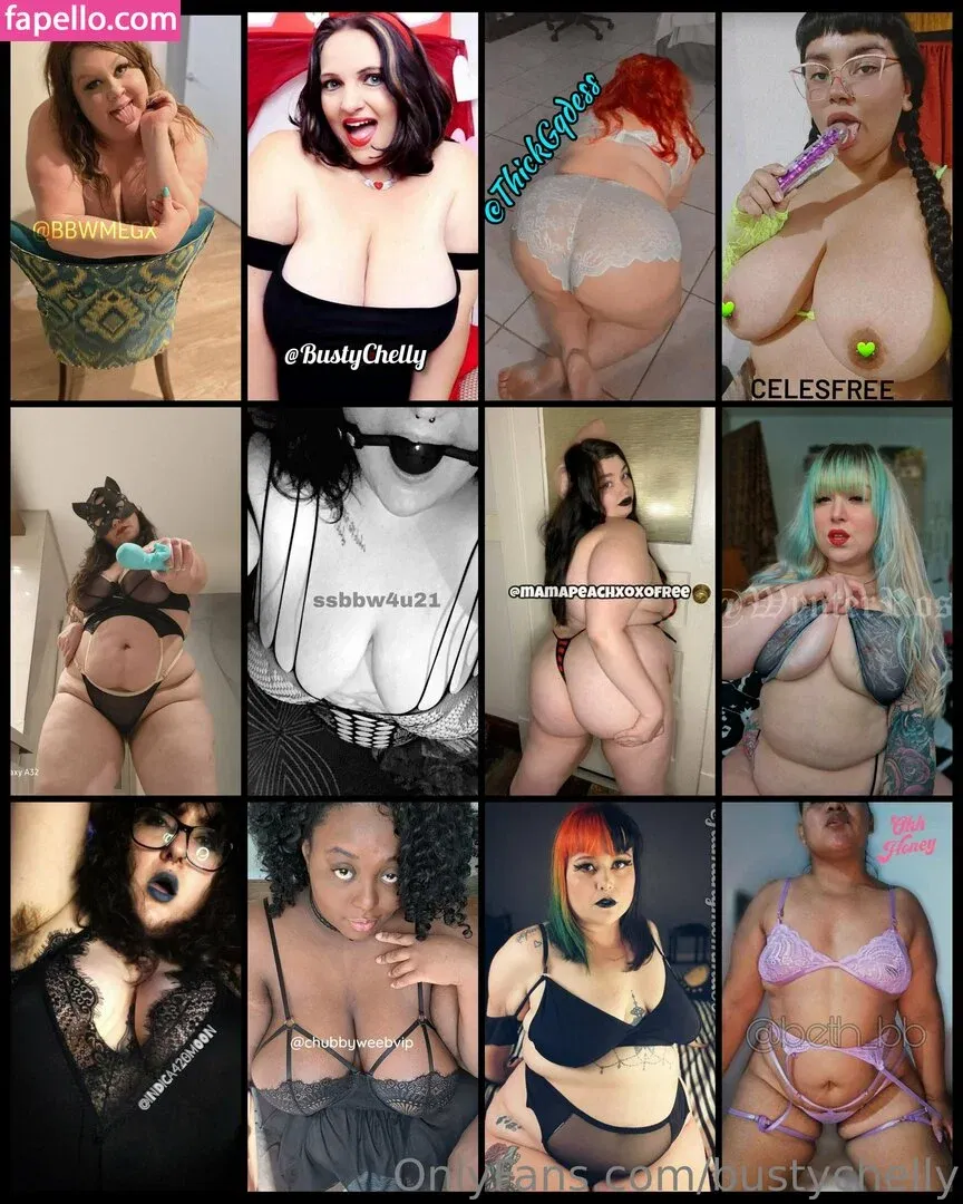 bustychelly Onlyfans Photo Gallery 