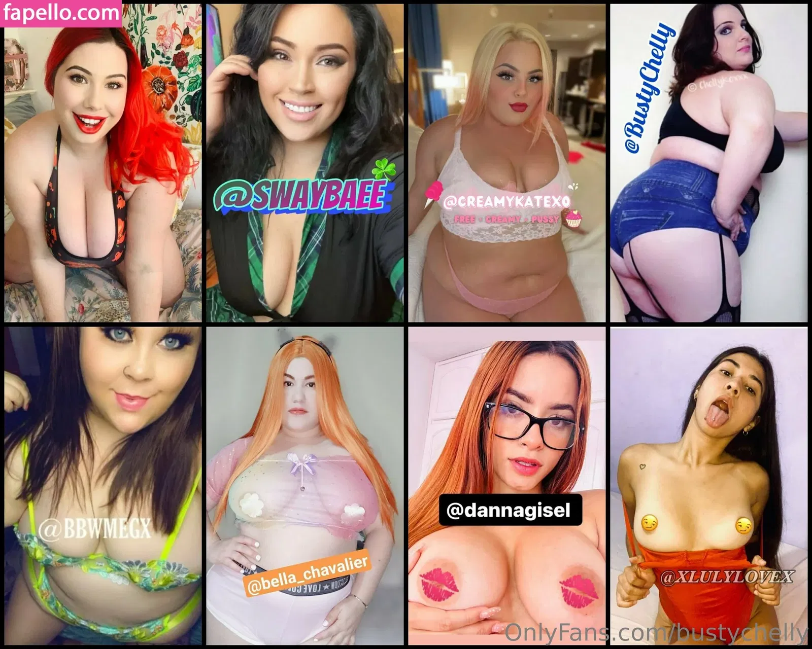 bustychelly Onlyfans Photo Gallery 