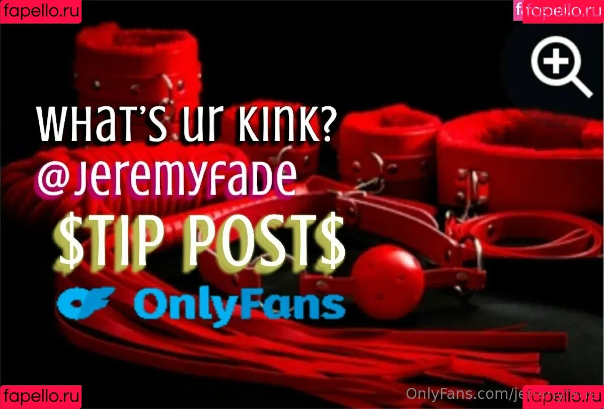 jeremyfade Onlyfans Photo Gallery 