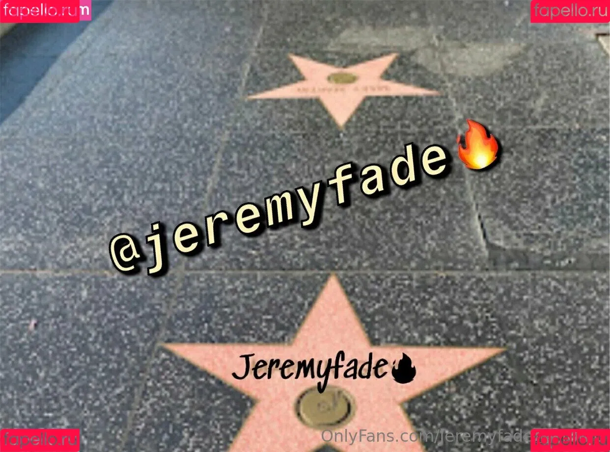 jeremyfade Onlyfans Photo Gallery 